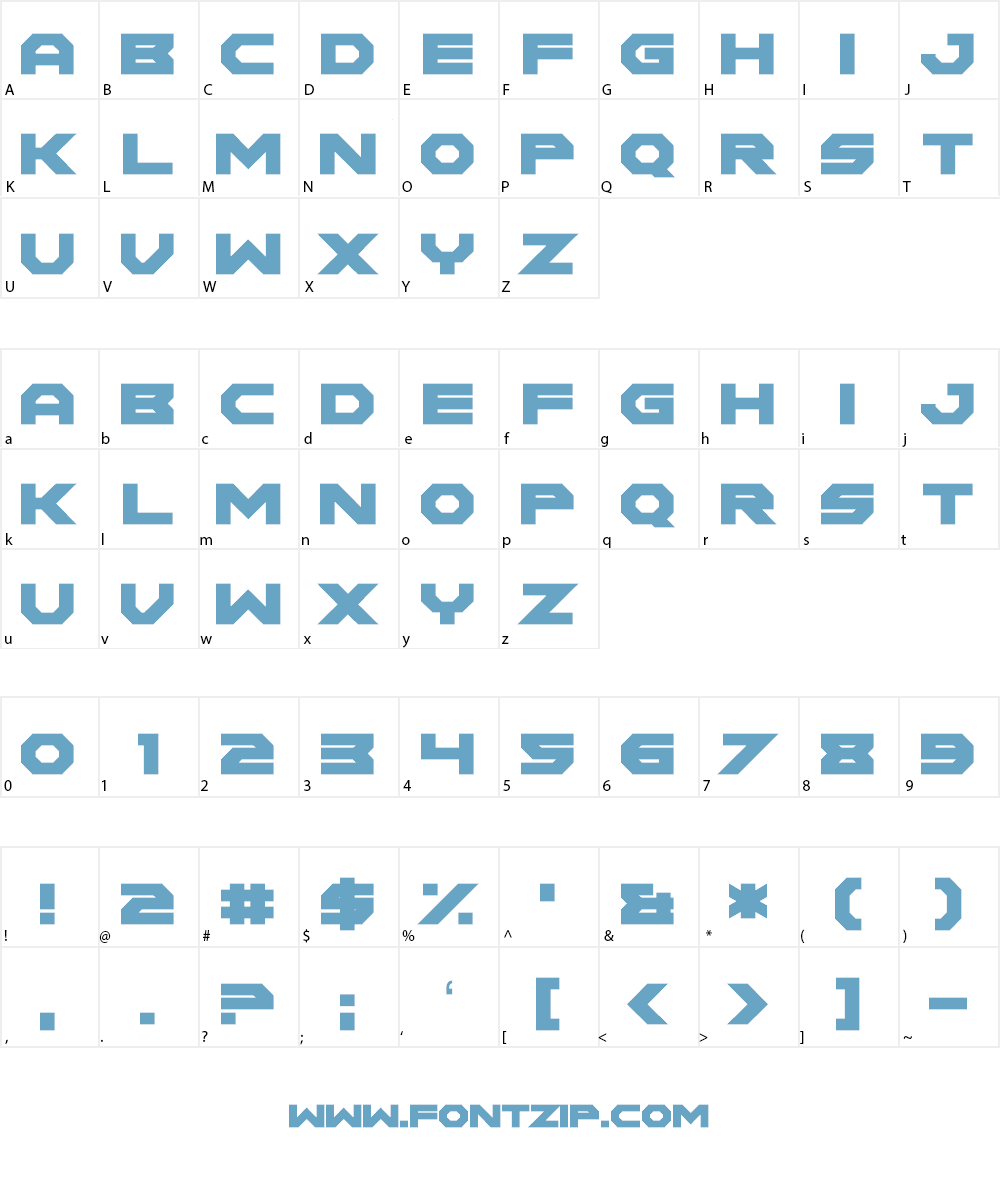 Maiden Crimes Font Character